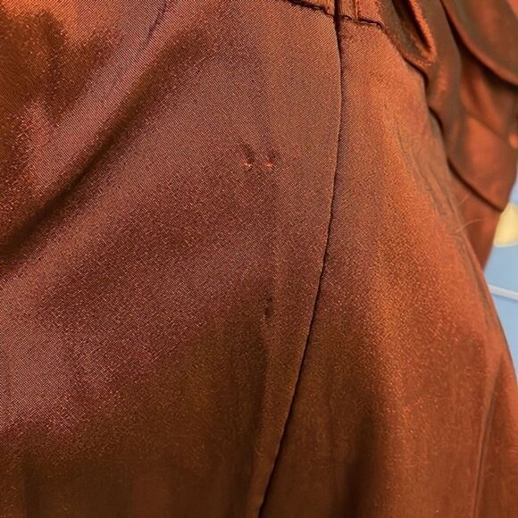 R&M Richards Maroon Red Cocktail Jacket Top Womens Size 12 Rhinestones NEW - Picture 8 of 12